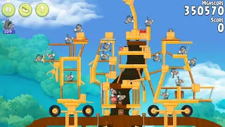 ANGRY BIRDS RIO 2 MIGHTY EAGLE TIMBER TUMBLE FULL WALKTHROUGH BY ANGRY GAMES