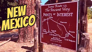 Highway 53 Ancients Way Scenic Byway -Grants New Mexico