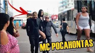 FINGI SER A MC POCAHONTAS COM 2 SEGURANÇAS!!! - MAKE E LOOK!