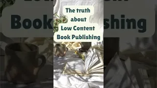 5 Things Nobody Talks About - low content book publishing Amazon KDP #shorts