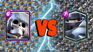 GIANT SKELETON VS MEGA KNIGHT (2023) - Clash Royale Challenge