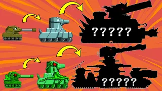 The ULTIMATE MONSTER UPGRADE: New DORA Vs New KV-44 | Boss Tank & More | Tank Cartoons