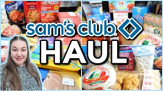 SAM'S CLUB HAUL | Monthly Sam's Club Stock-Up Haul | Meat, Snacks, New Finds | March 2023