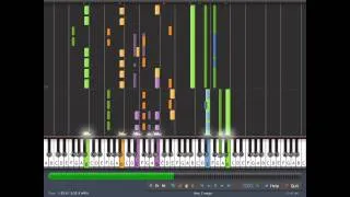 Lady Gaga - Poker Face (Synthesia)