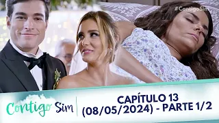 Contigo Sim - Capitulo 13 Parte 1/2 - (08/05/2024) Samanta se casa no civil com Álvaro