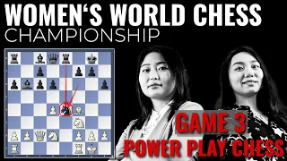 Lei Tingjie vs Ju Wenjun | Women's World Championship 2023 | Game 3