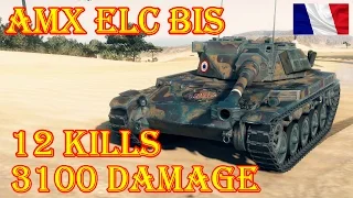 AMX ELC bis 12 Kills, 3.1K Damage  World of Tanks