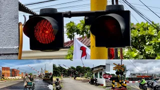 Perlintasan Kereta Api Disekitar Kota Semarang, Jawa Tengah