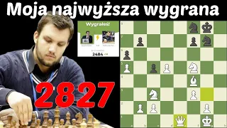SZACHY 361# Moja najwyższa wygrana w szachy na chess.com SzachMistrz2500 vs IMTominho Tomas Laurusas