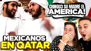 Los MEXICANOS son PURO DESMADRE en QATAR 😂🇲🇽 **México es mundial!!!**