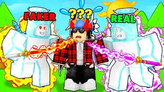 I Found Someone PRETENDING To Be My FRIEND, And He Was MAD... (ROBLOX BLOX FRUIT)
