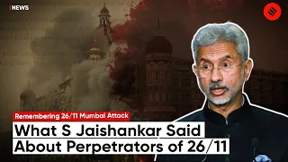 “Perpetrators won’t escape justice…”: EAM S Jaishankar On 26/11 Anniversary