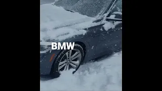 Snow BMW RWD