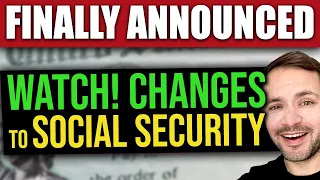 WATCH! Social Security Announces 4 BIG CHANGES Starting NOW (2024)