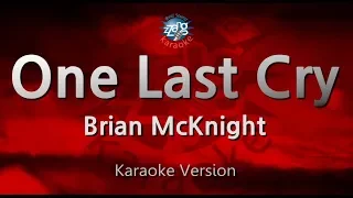 Brian McKnight-One Last Cry (Karaoke Version)