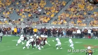 ASU True Freshman Jayden Daniels AMAZING ESCAPE