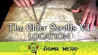 Soft-Spoken ASMR | Where Is THE ELDER SCROLLS 6 Set? (Elder Scrolls maps & relaxing sleep sounds)