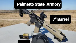 PSA 7" BARREL 556 cal AR PISTOL