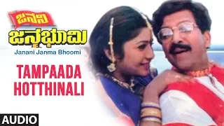 Tampaada Hotthinali Full Audio | Janani Janma Bhoomi Kannada Movie | Vishnuvardhan, Geethanjali