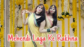 Mehndi Laga Ke Rakhna Song | Dilwale Dulhania Le Jayenge | Dance Video | Mehendi Haldi Dance