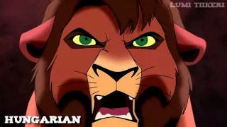The Lion King II - "Simba Is The Enemy" (One Line Multilanguage) [HD]
