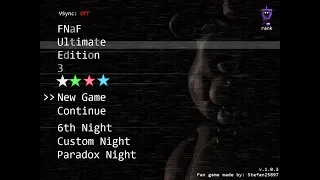 Five Night's At Freddy's Ultimate Edition 3 | Paradox Night/Night 8 |