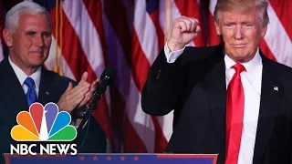 Donald Trump’s Surprise Win Sparks Protests And Jubilation | NBC News