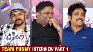 Oopiri Movie Team Funny Interview | Part 1 | Nagarjuna | Karthi | Tamanna | Telugu Filmnagar