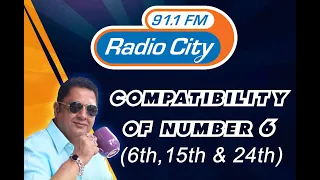Compatibility of Number 6 with other numbers- Numerologist Sanjay B Jumaani