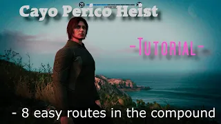 Cayo Perico Heist | **8 EASY ROUTES** in the compound. #gta5 #gtav #gta #gtaonline  #cayopericoheist