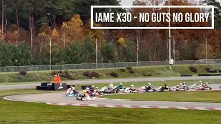 IAME X30 at Genk, Home of Champions. No guts no glory!