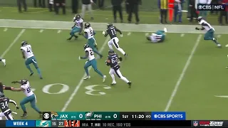 Andre Cisco HUGE Pick Six To Give The Jags The Lead!!!