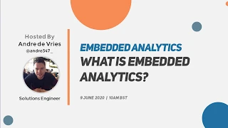 What is Tableau Embedded Analytics?