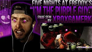 Vapor Reacts #263 | [FNAF SFM] 3 SONG ANIMATION "I'm The Purple Guy" by XboxGamerK REACTION!!