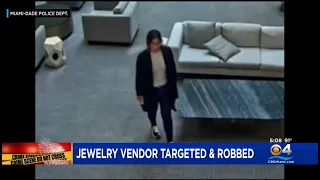 Suspect In $500K Miami Jewel Heist Caught On Camera