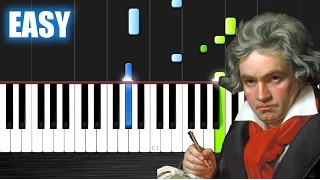 Beethoven - Fur Elise - EASY Piano Tutorial by PlutaX