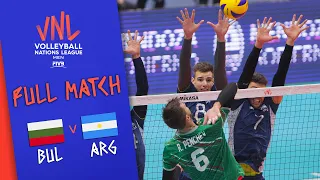 Bulgaria 🆚 Argentina - Full Match | Men’s Volleyball Nations League 2019