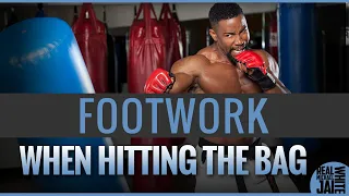 Michael Jai White on Footwork When Hitting the Bag