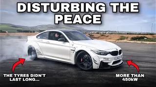 Disturbing The Peace In The ONLY Liberty Walk BMW M4 In South Africa