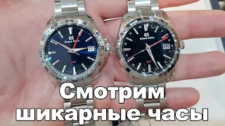 Взгляд на часы Grand Seiko SBGN003 и SBGN013, отличные GMT модели