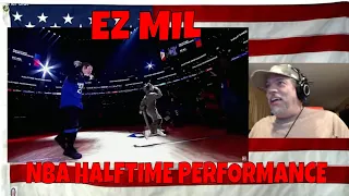 EZ MIL - NBA HALFTIME PERFORMANCE [HD] | LA CLIPPERS vs UTAH JAZZ - REACTION - WOW