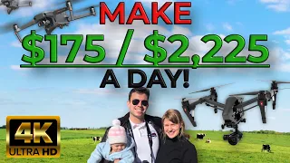 How Much Money Can YOU Make As A Drone Pilot? FAA Part 107 Remote Pilot 2021