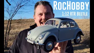 ROC Hobby | FMS - The Peoples Car - 1:12 RTR Beetle - Unbox & Run