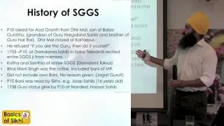 TWGC Topic #5 Part A: Sri Guru Granth Sahib ji - History