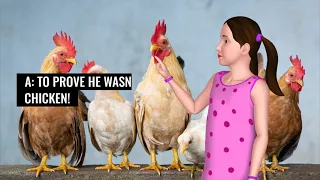 chicken puns - funny silly chicken jokes and puns - laugh out loud