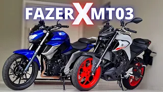 FAZER 250 ZERO KM OU MT03 USADA? QUAL A MELHOR COMPRA?