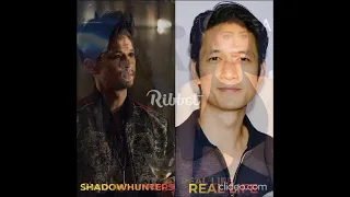 Shadowhunters CAST serie TV VS REAL LIFE