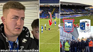 IPSWICH TOWN VS BARROW AFC | 0-0 | TOWN FANS GET TOXIC & AWFUL DRAW IN FA CUP!!!
