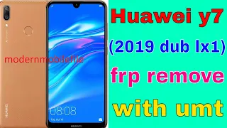 huawei y7 2019 dub lx1 frp remove umt