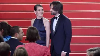 Princess Charlotte Casiraghi and Dimitri Rassam on the red carpet in Cannes